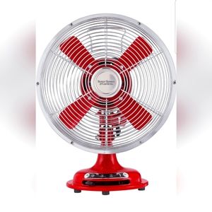 8 Inch Red Table Fan Better Homes & Gardens